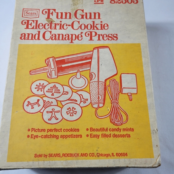Sears Kitchen Vintage Sears Fun Gun Cookie Press And Canape Press